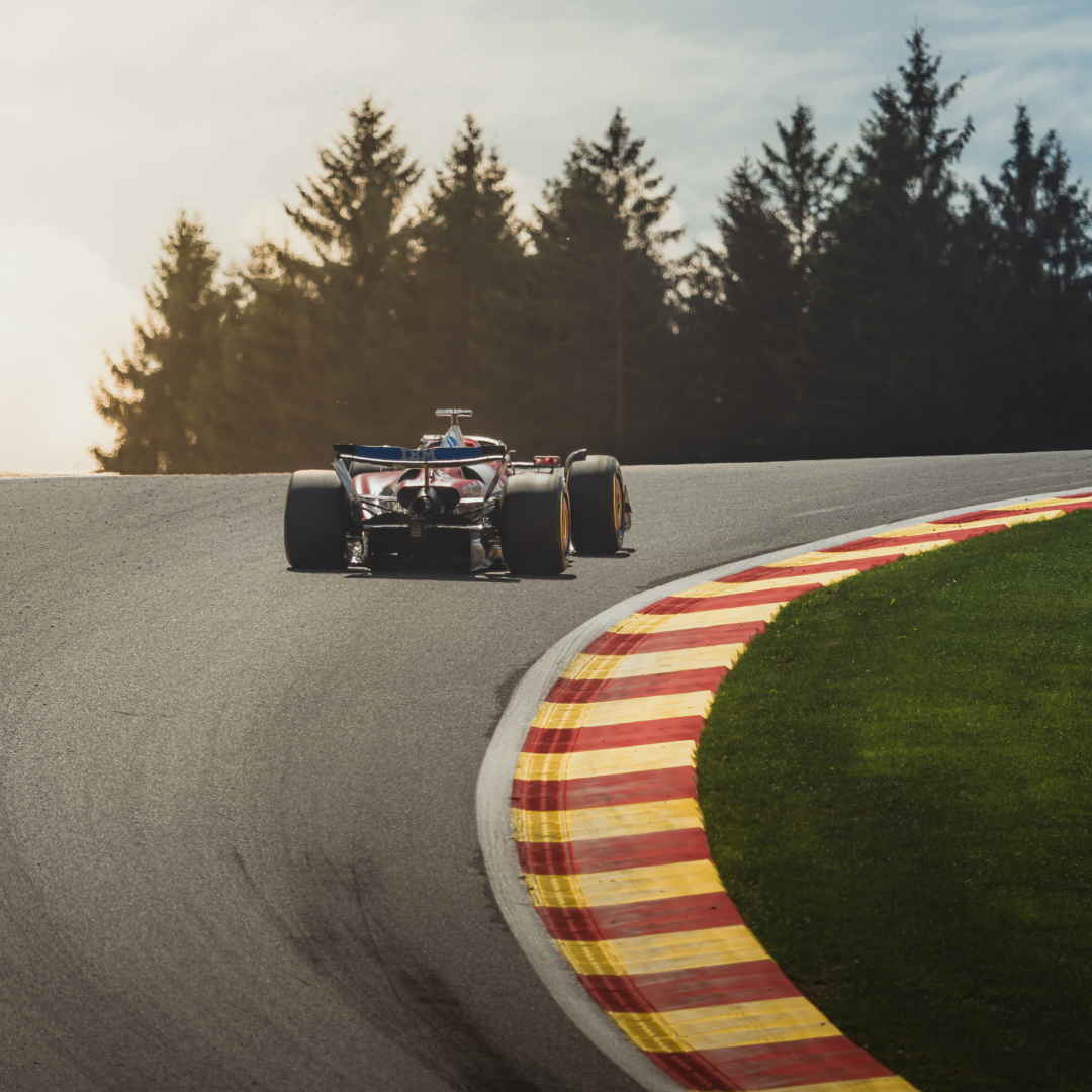 Formule 1 arrangement bij de Grand Prix van België