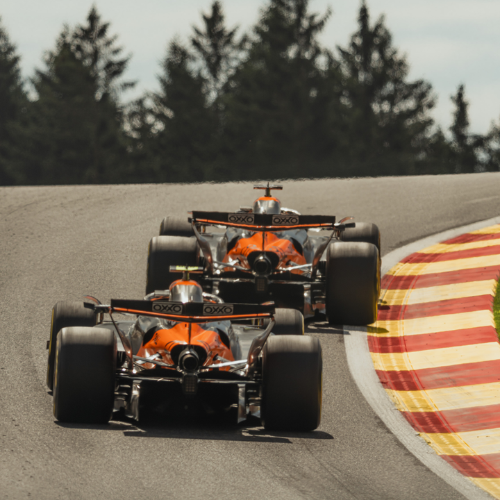 Formule 1 arrangement bij de Grand Prix van België