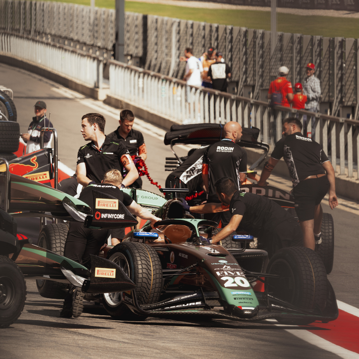 Formule 1 arrangement bij de Grand Prix van België