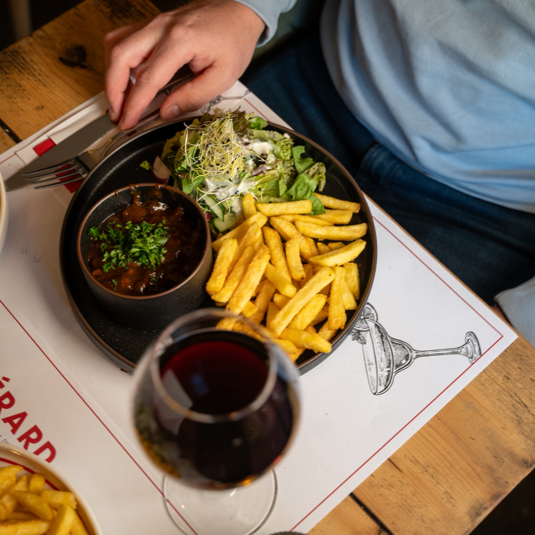 2-gangen keuzelunch of -diner bij Gérard in Maastricht