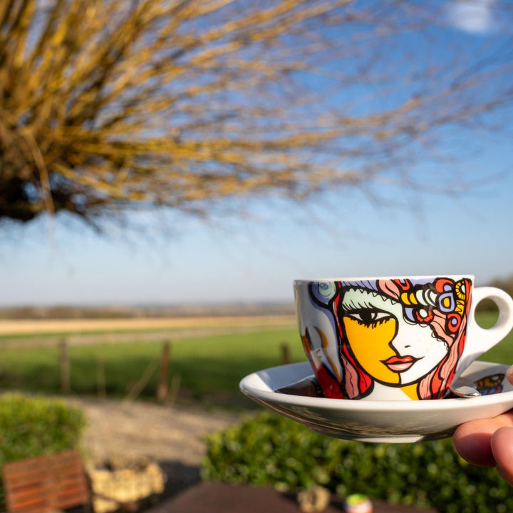 koffie bij Rustpunt Haoverweëgs 