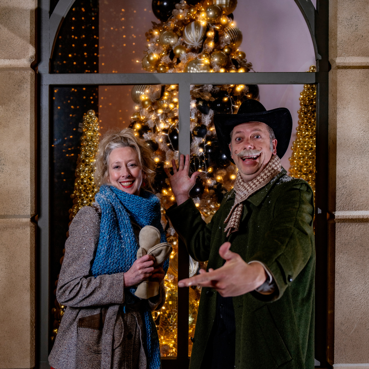 Kersttheater 'De Laatste Herberg III' in het Mystery House van Valkenburg