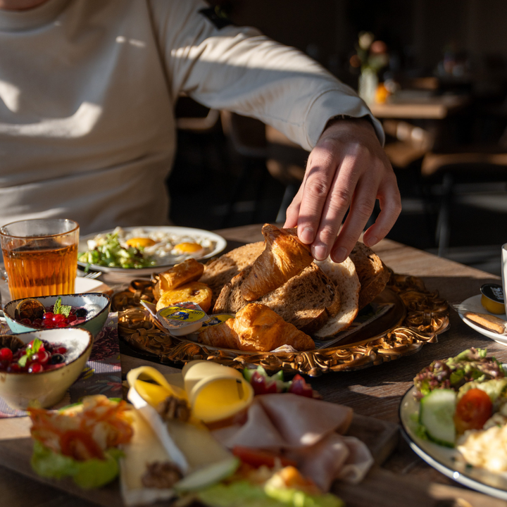 Ontbijten bij Buitengoed De Reünie