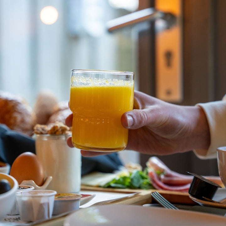 Jus d’orange bij Brasserie Bie De Groeve in Meerssen