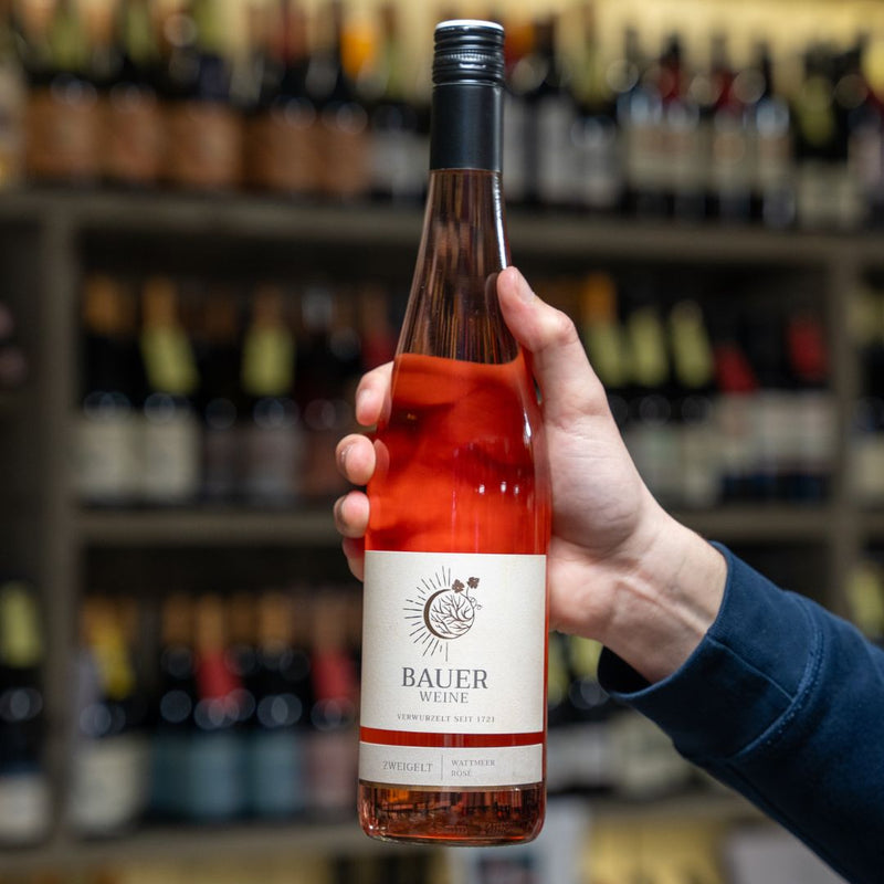 rosé wijn van wijnhuis Bauer