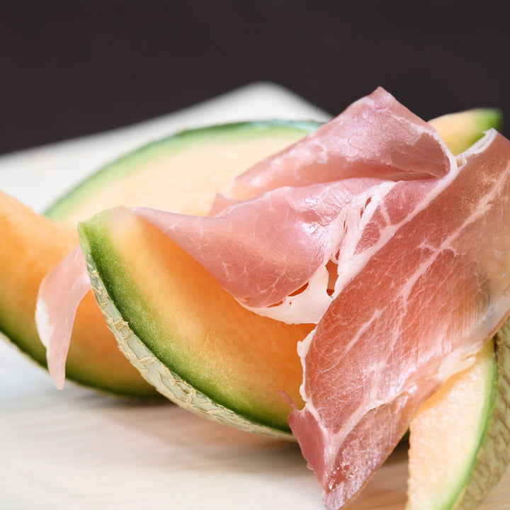 Meloen met ham