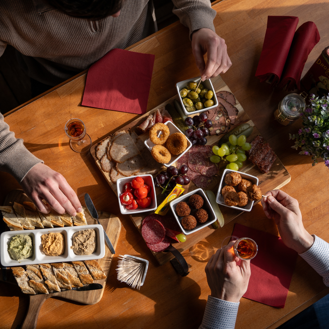 Borrelplank bij Brasserie Perron 4 in Simpelveld