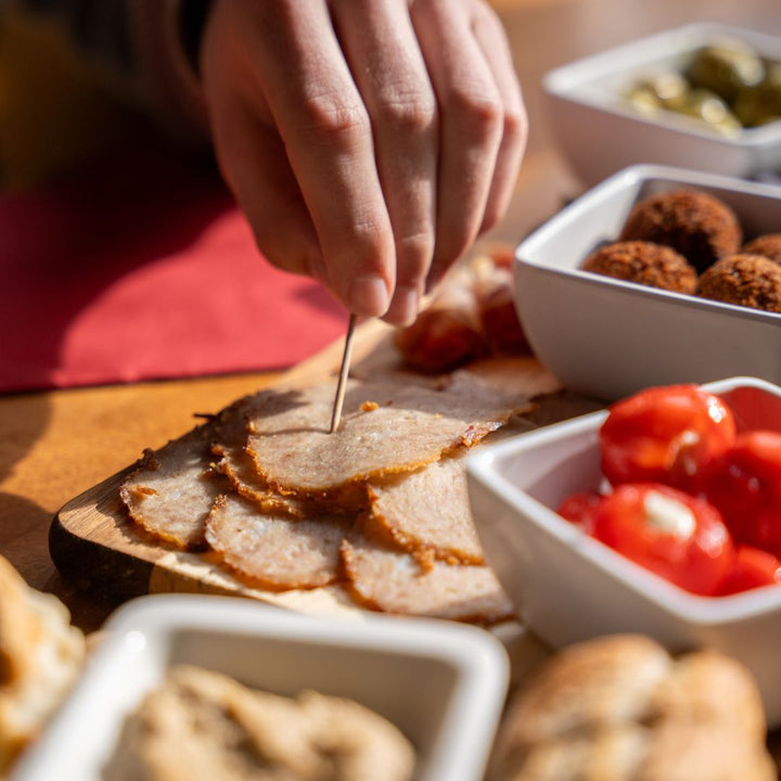 Borrelplank bij Brasserie Perron 4 in Simpelveld