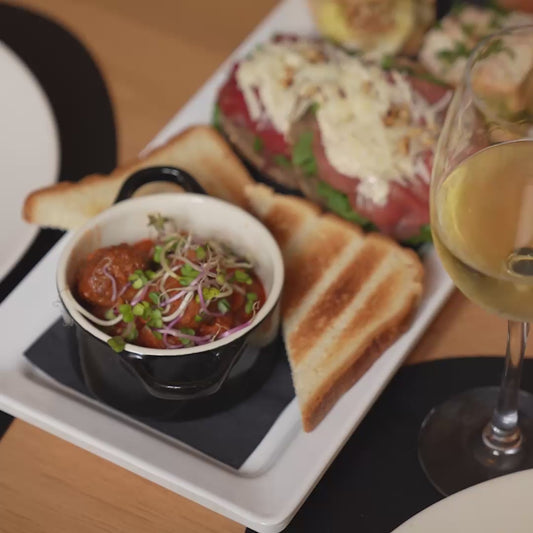 Lunchproeverij bij Brasserie Hoenshuis
