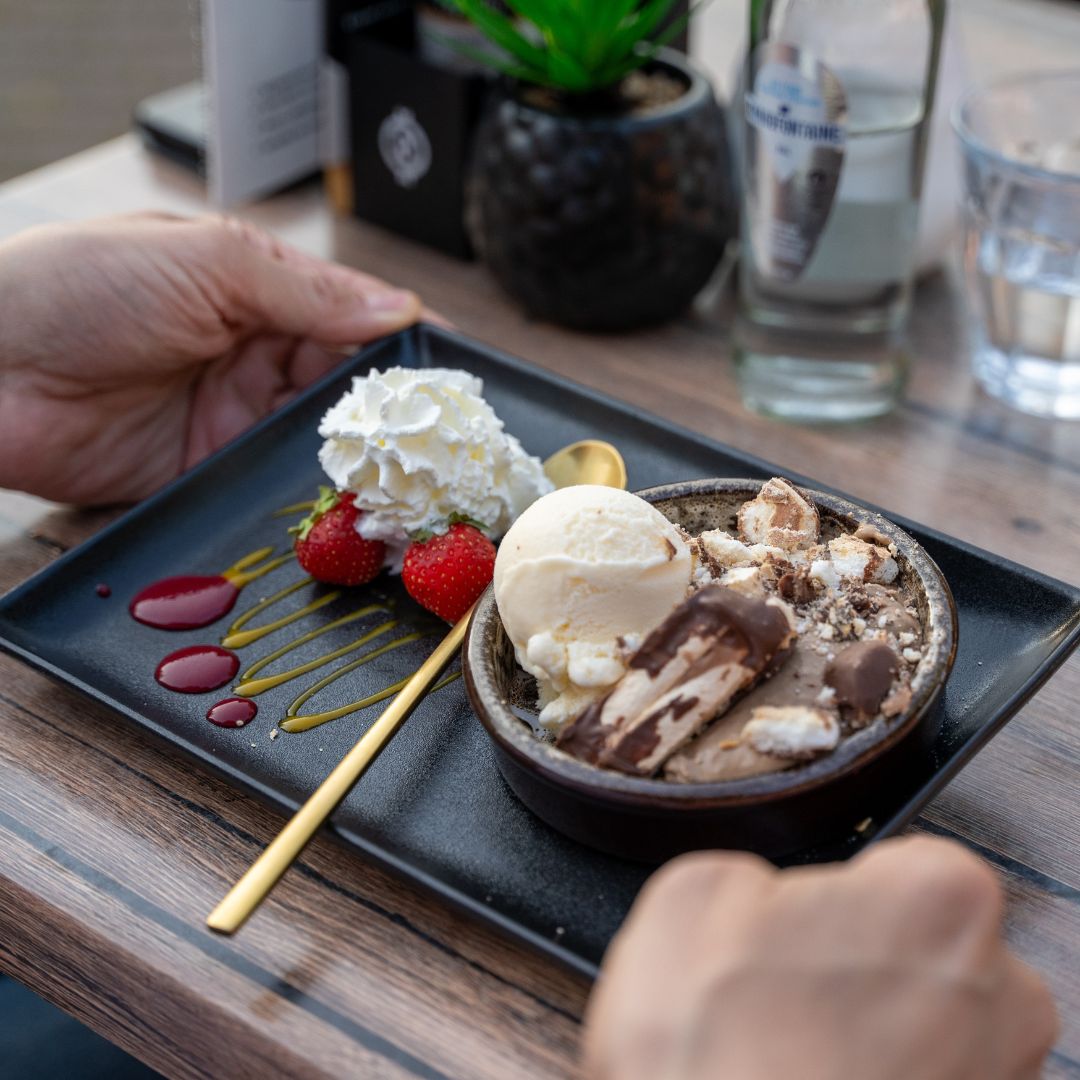 dessert De Remise in Partij