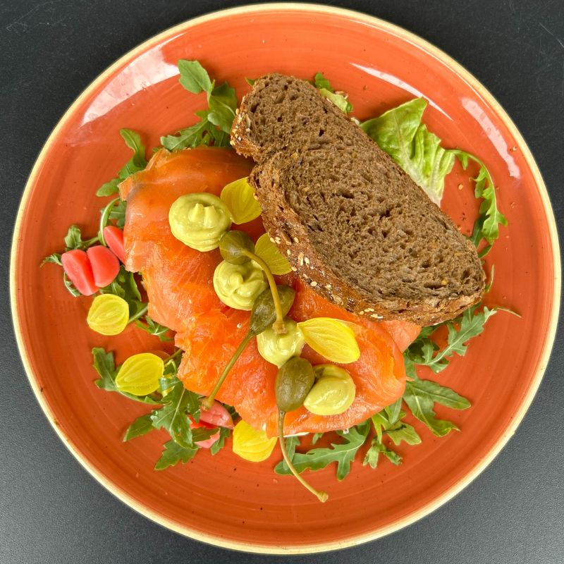 Broodje zalm