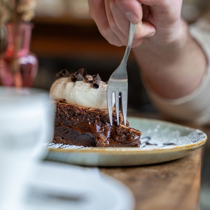 Chocoladetaartje van de Stap & Hap bij de Zusjes in Moelingen 